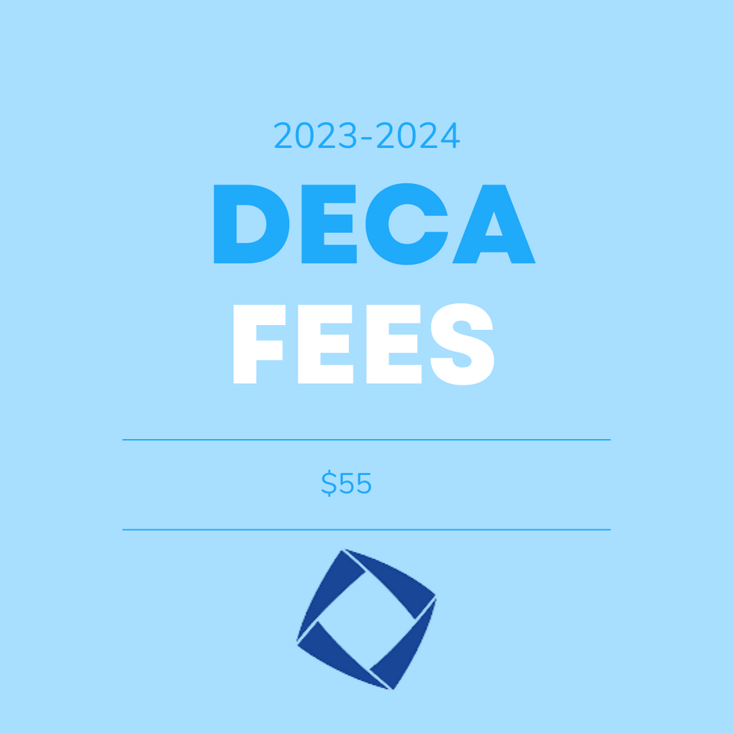 2023-2024 DECA Fees