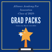 Load image into Gallery viewer, Alliance Academy Class of 2028 Grad Packs  | Orders Due March 11th 2024
