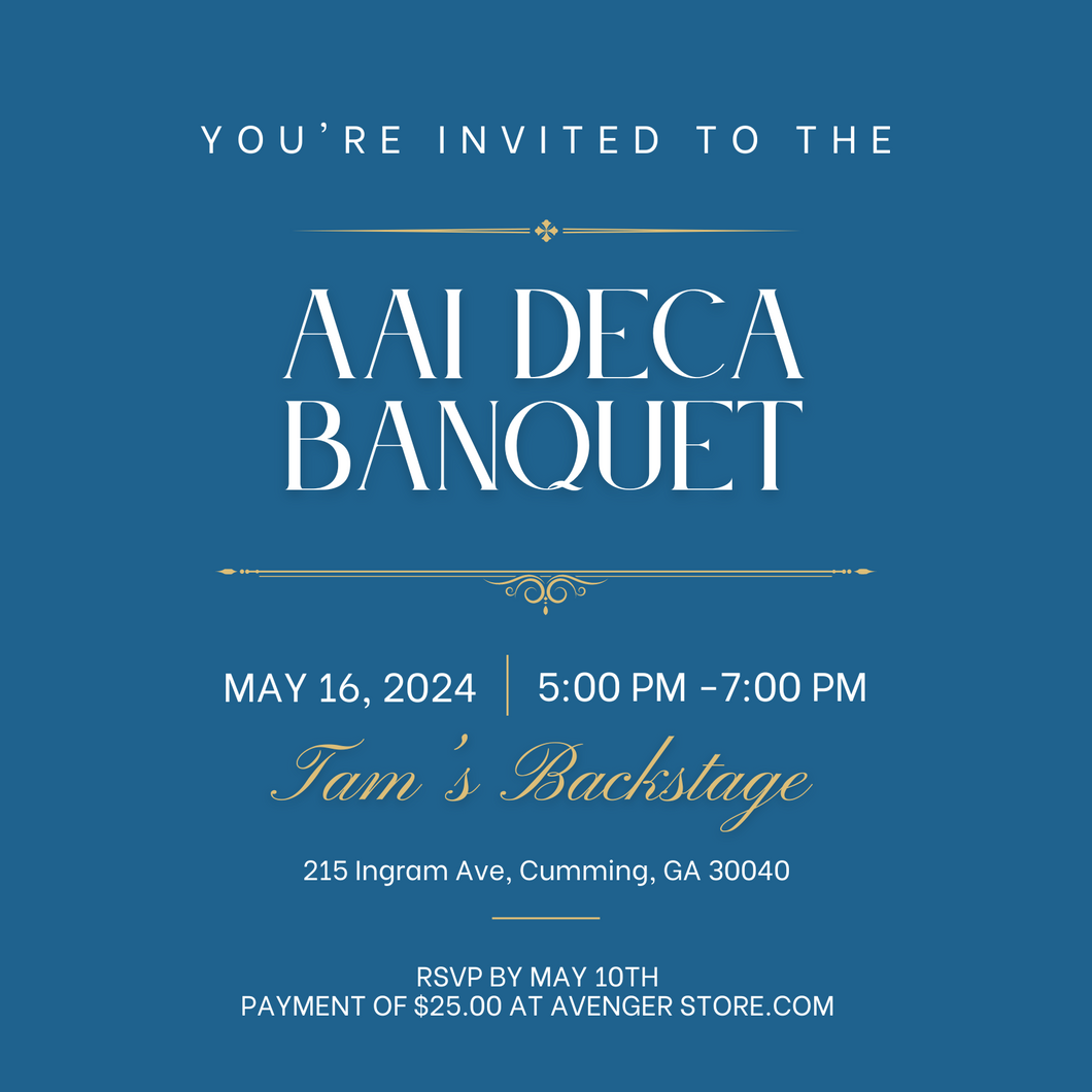 DECA Banquet Fees 2024 May 16th | Tam's Backstage